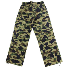 bape 1st green camo tactical pants