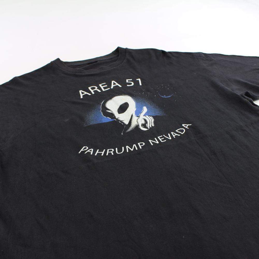 Area 51 Alien Tee Black - SaruGeneral