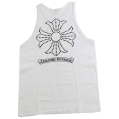 chrome hearts vest white