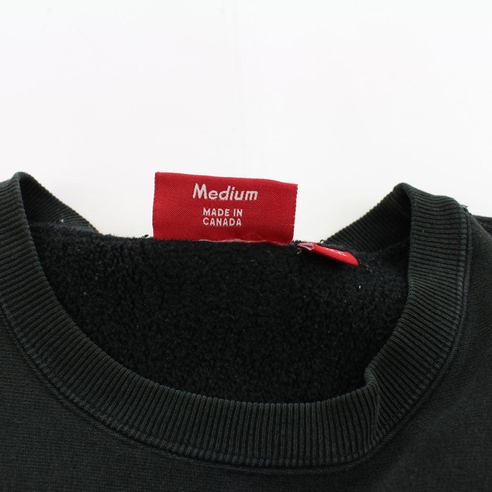 Supreme Black on Black Box Logo Crewneck – SARUGENERAL