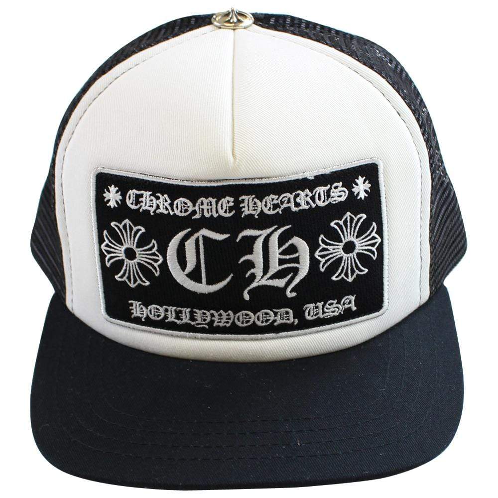 chrome hearts fuck & CH black Logo Trucker Set - SaruGeneral