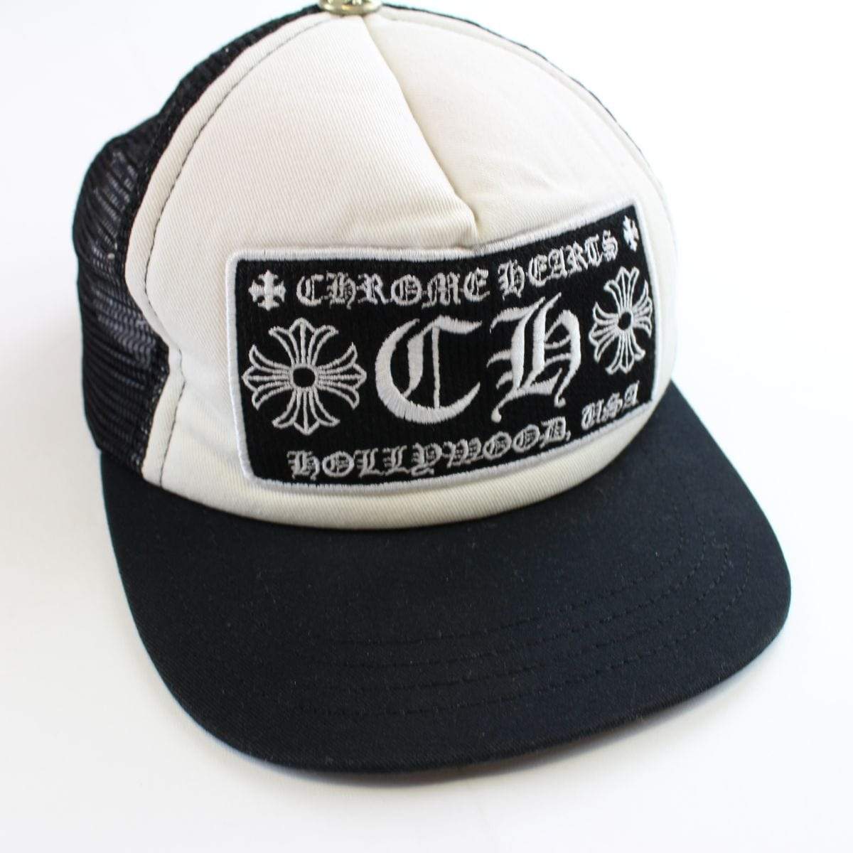 chrome hearts fuck & CH black Logo Trucker Set - SaruGeneral