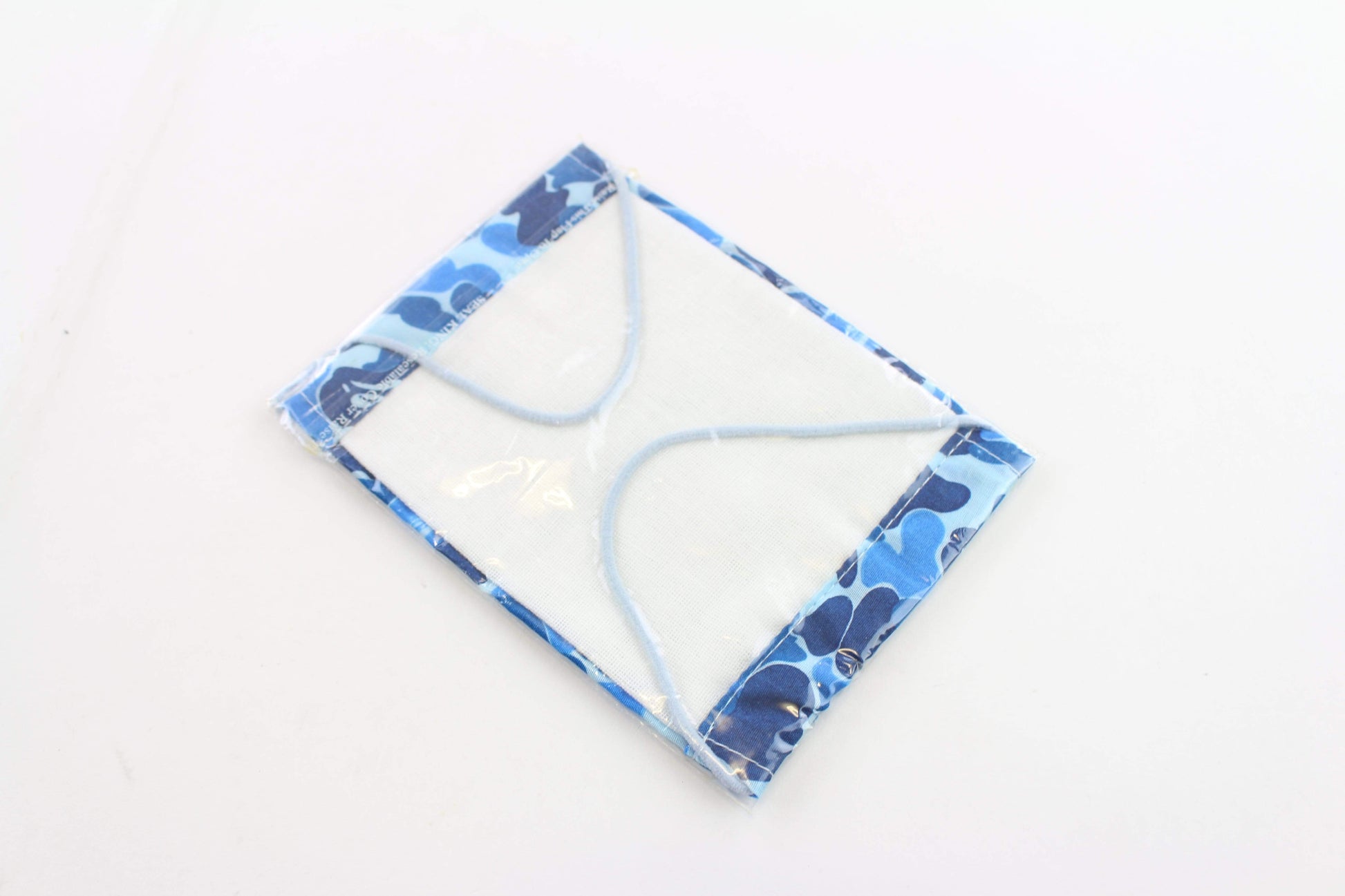 Bape ABC Blue Camo Facemask - SaruGeneral