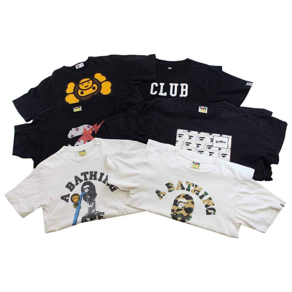 Bape Waterfall & 1st yellow college logos & much more, bundle steal - SaruGeneral