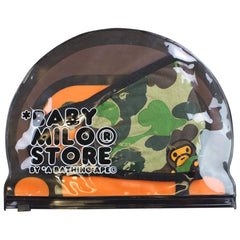 Bape baby milo green camo face mask