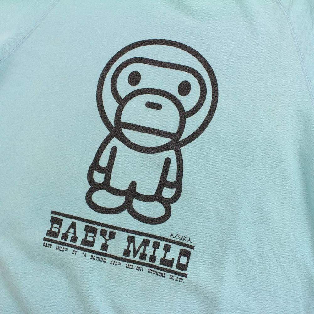 Bape Baby Milo Crewneck Baby Blue - SaruGeneral