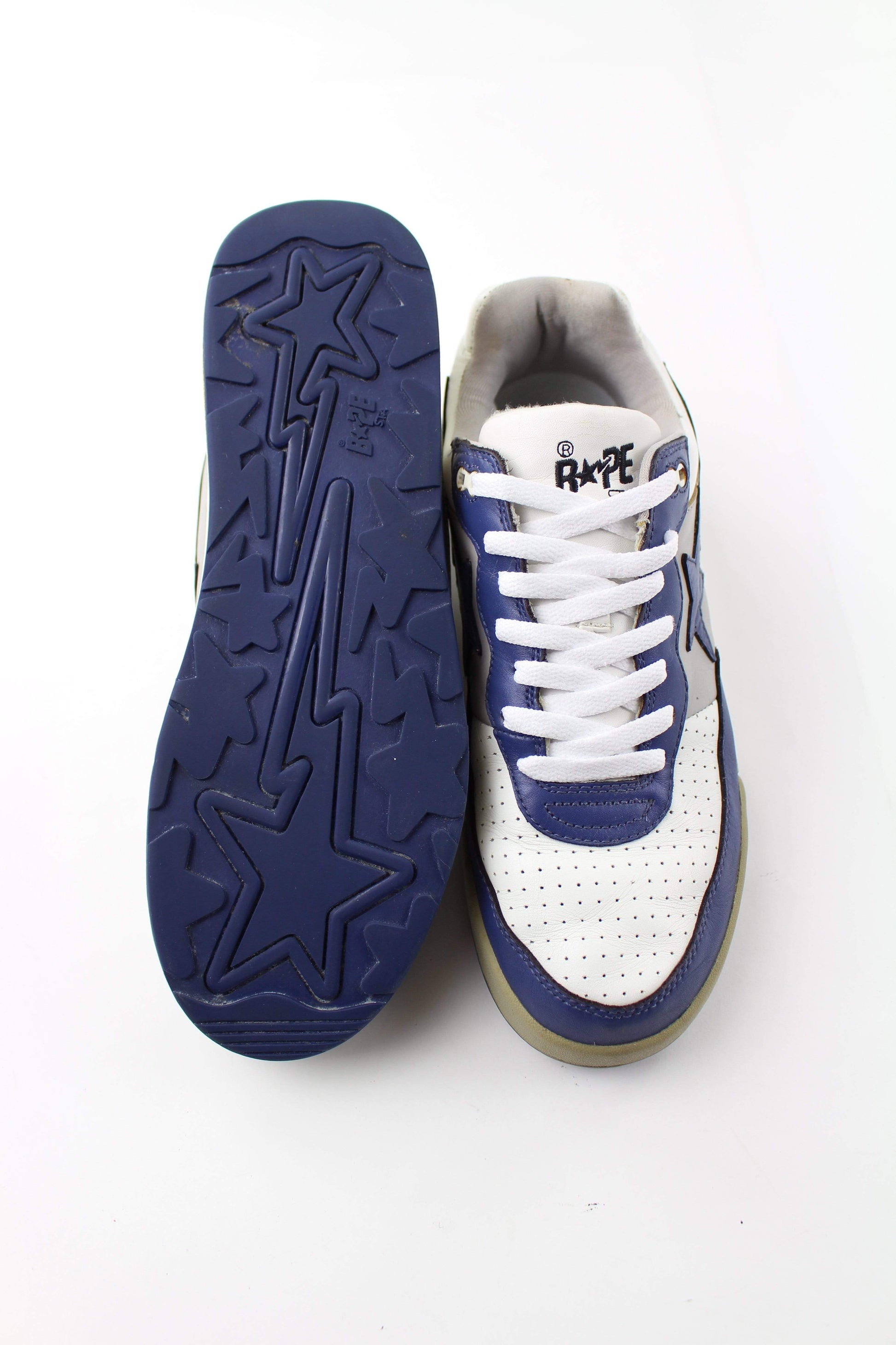 Bape Roadsta Navy & White - SaruGeneral