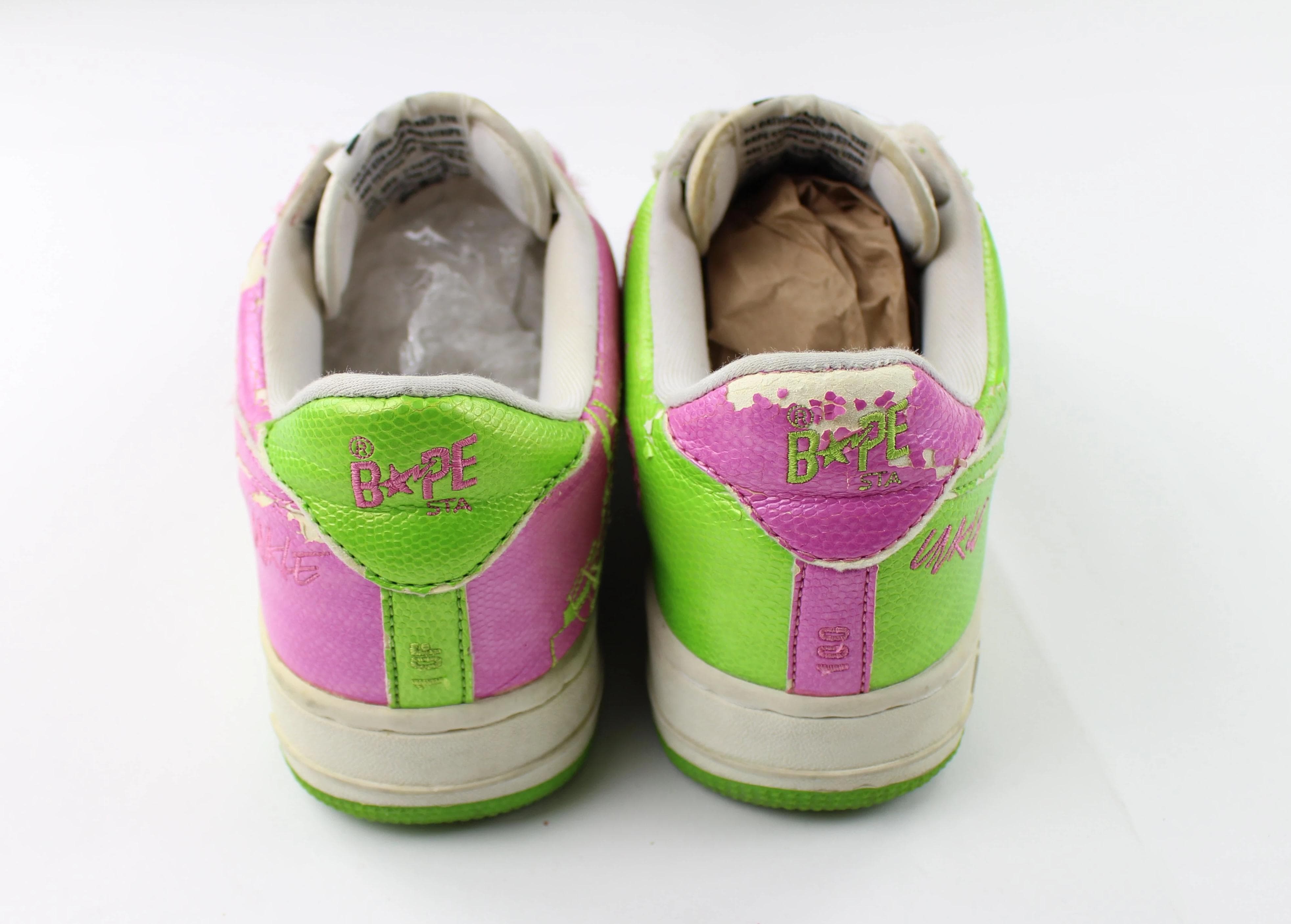 Bapesta x Futura Green & Pink – SARUGENERAL