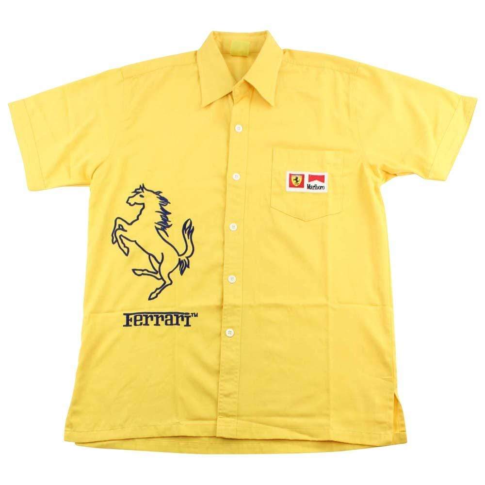 Ferrari x Marlboro Racing Shirt Yellow - SaruGeneral