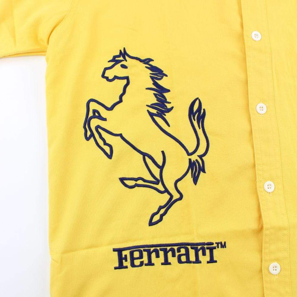 Ferrari x Marlboro Racing Shirt Yellow - SaruGeneral