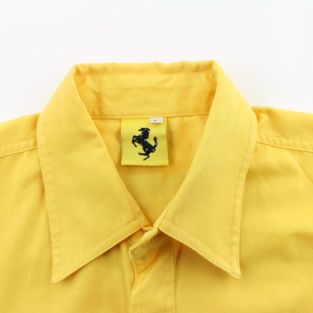 Ferrari x Marlboro Racing Shirt Yellow - SaruGeneral