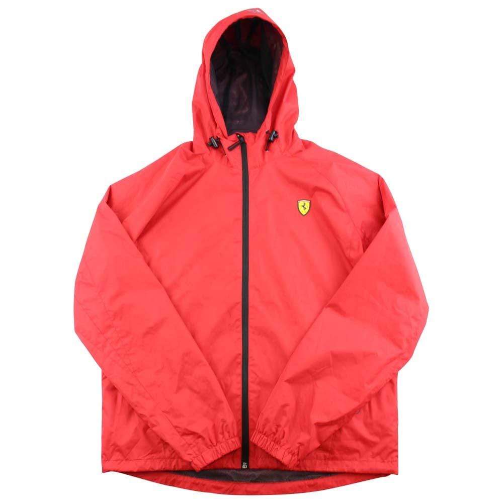 Ferrari Logo Full Zip Jacket Red - SaruGeneral