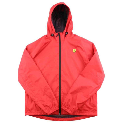 Ferrari Logo Full Zip Jacket Red