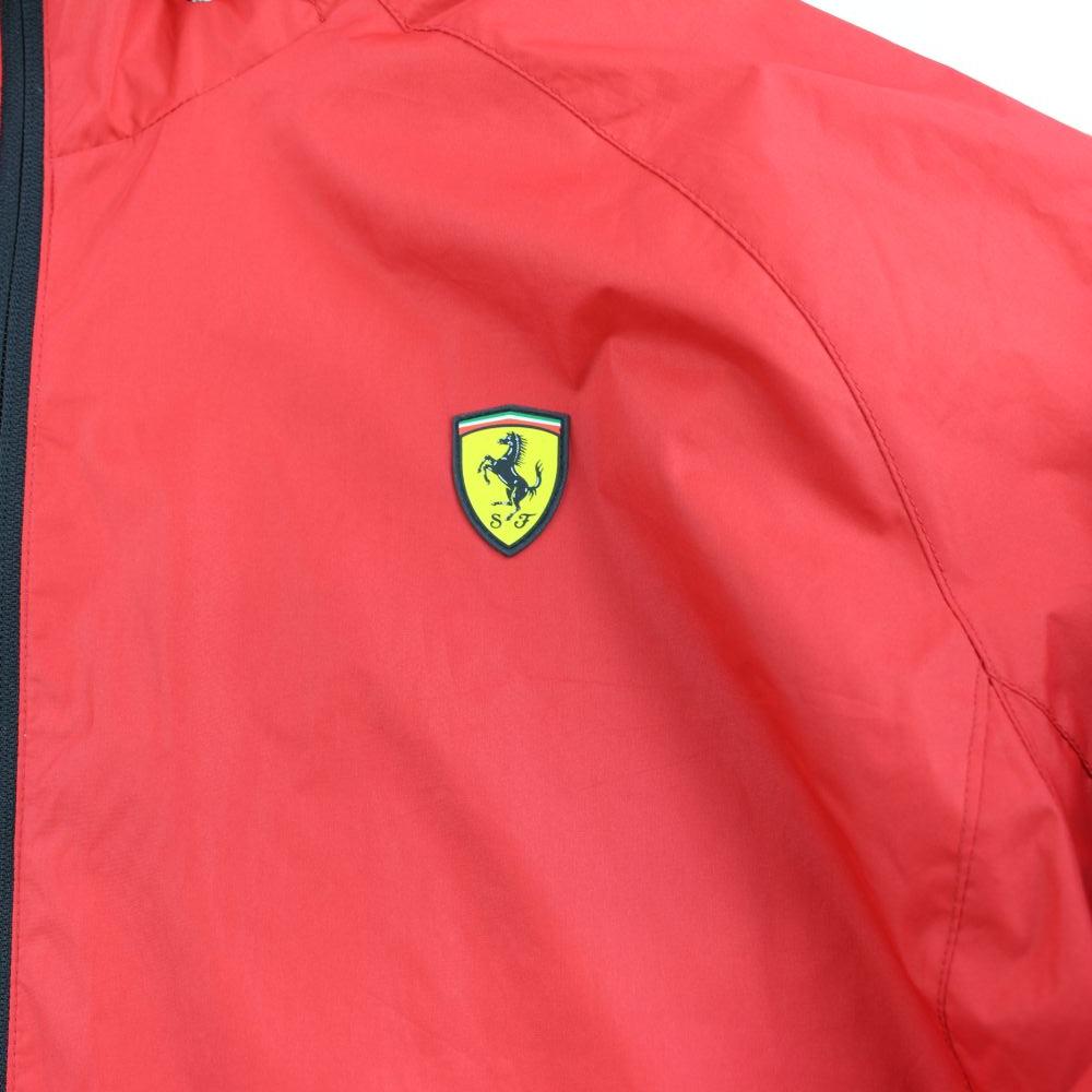 Ferrari Logo Full Zip Jacket Red - SaruGeneral