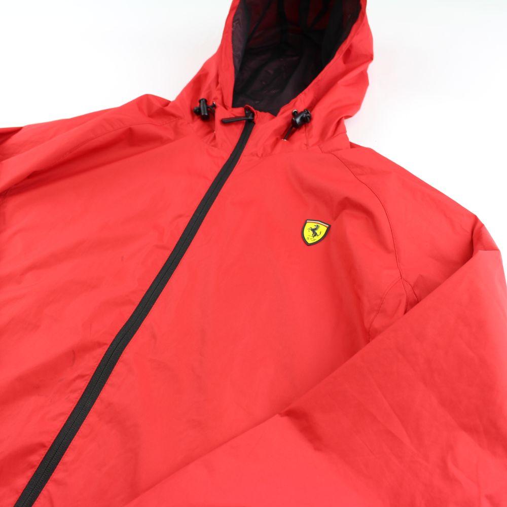 Ferrari Logo Full Zip Jacket Red - SaruGeneral