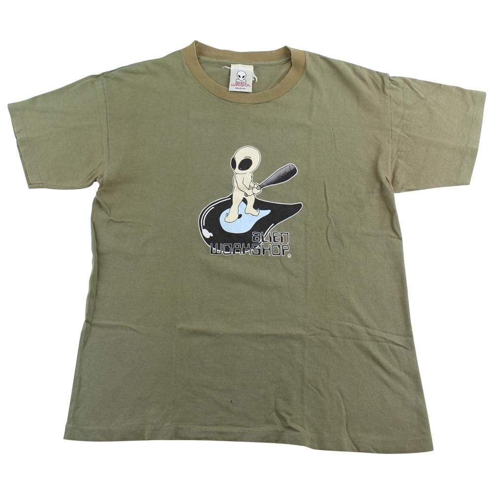 Alien Workshop Baseball Bat Tee Olive - SaruGeneral