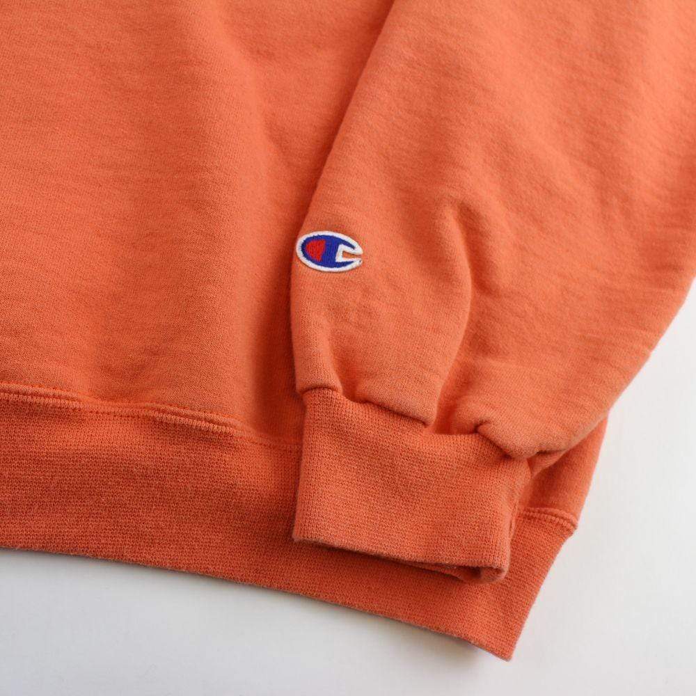 Champion Logo Crewneck Orange - SaruGeneral