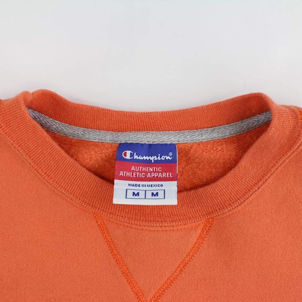 Champion Logo Crewneck Orange - SaruGeneral