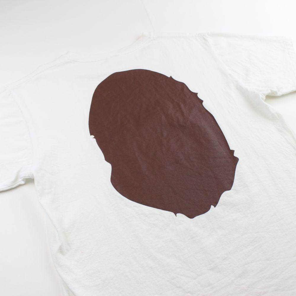 bape original big ape logo tee white - SaruGeneral