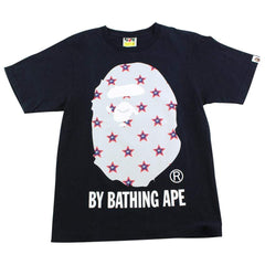 T-shirt Bape Stars Big Ape avec logo noir