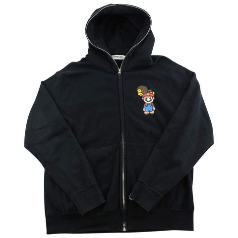 Bape x Super mario Baby Milo Hoodie Black