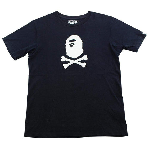 Bape Crossbones Tee Black