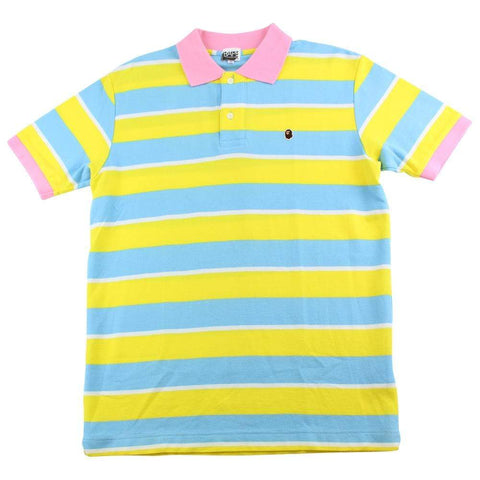 Bape Candy Coloured Polo Shirt