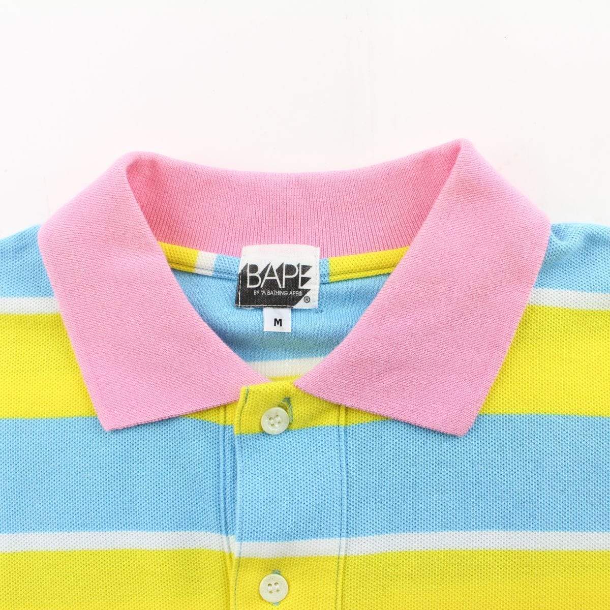 Bape Candy Coloured Polo Shirt - SaruGeneral