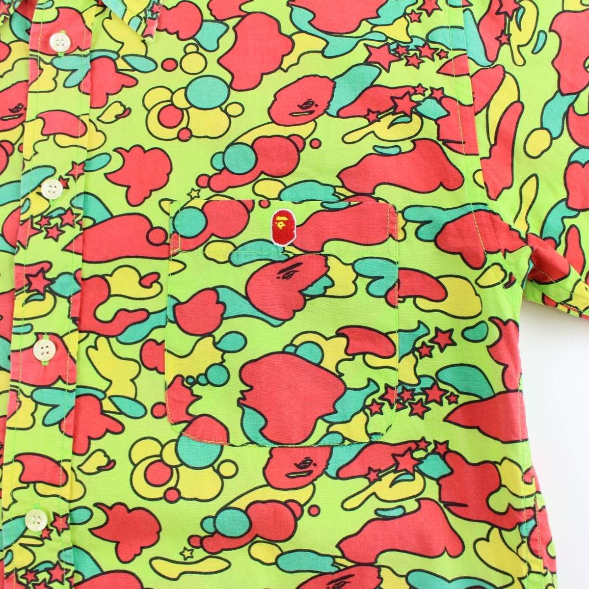 Bape Psyche Camo Shirt - SaruGeneral