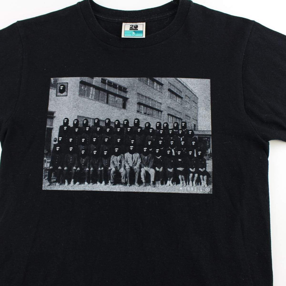 Bape Nowhere Class Photo Tee Black - SaruGeneral