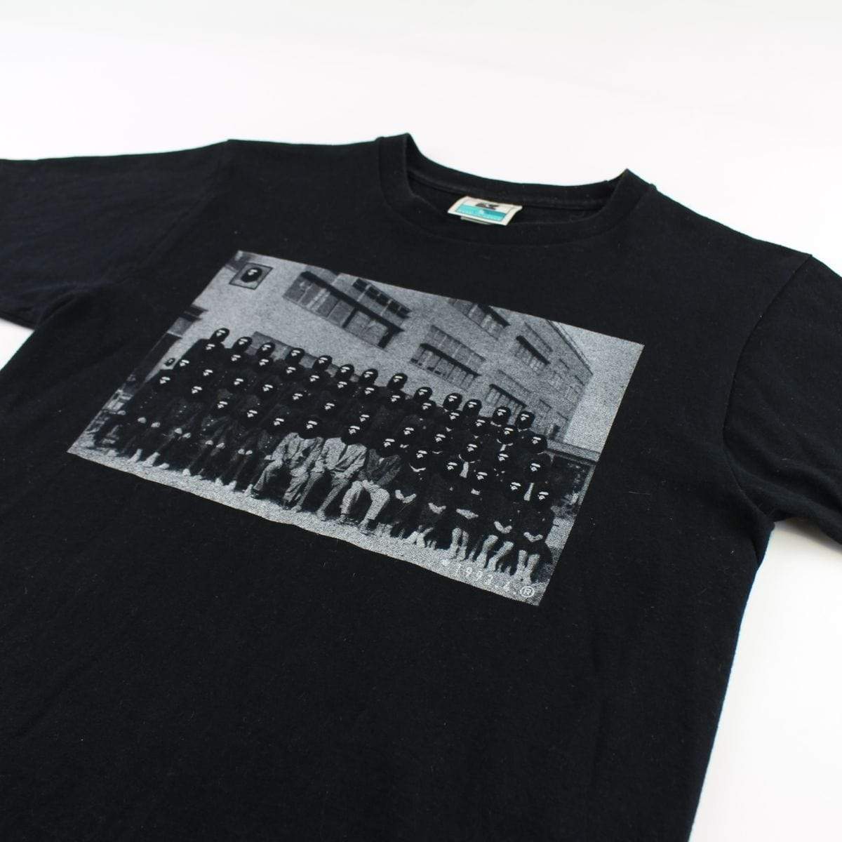 Bape Nowhere Class Photo Tee Black - SaruGeneral