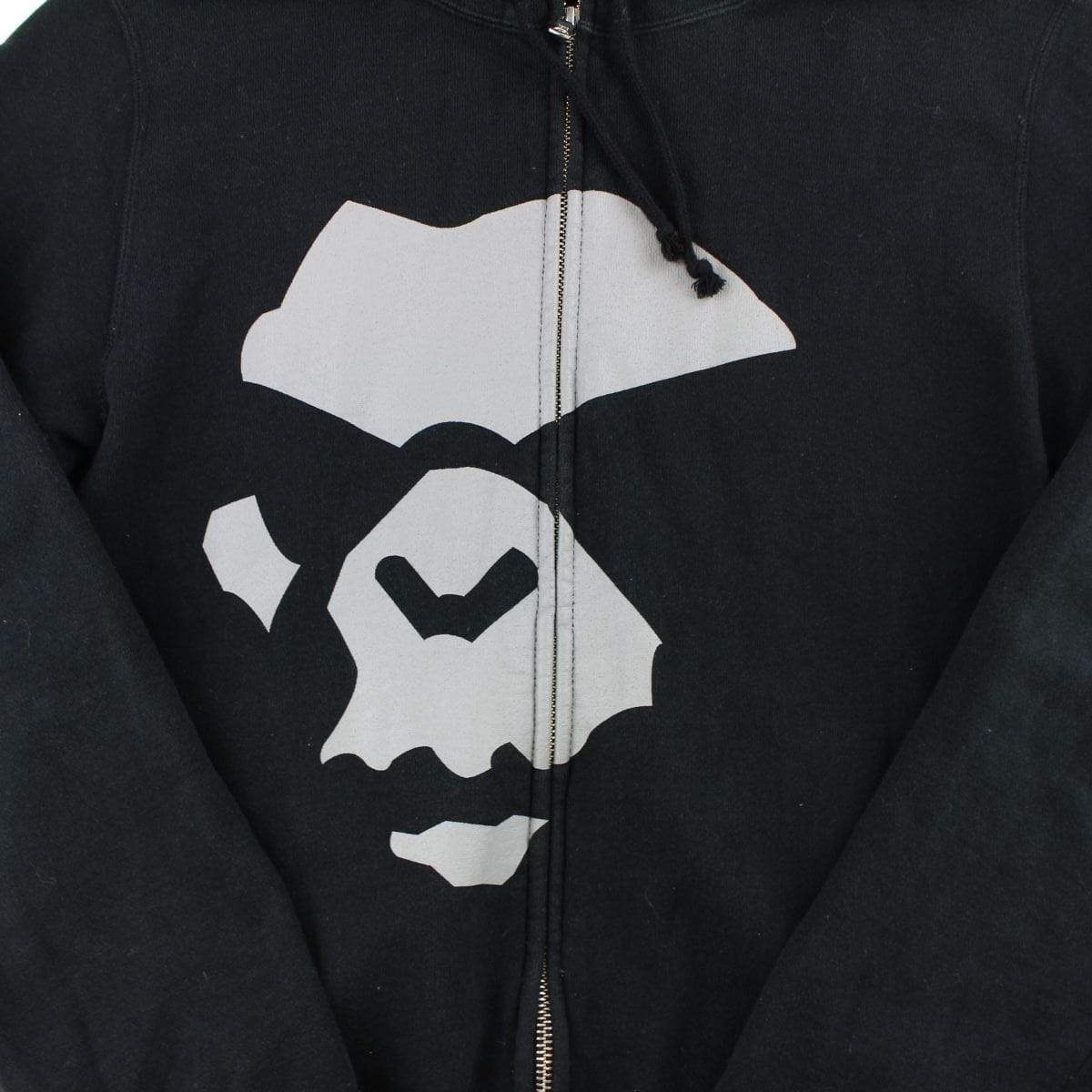 Bape Angry Face Logo Full Zip Black – SARUGENERAL