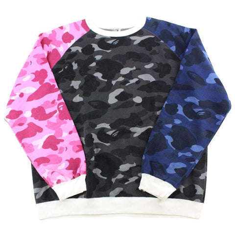 Bape Multi Camo Crewneck