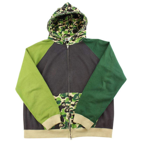 Bape ABC Green Milo Camo Full Zip