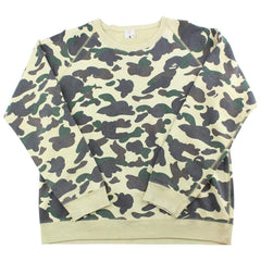 Pull ras du cou Bape 1st Yellow Camo