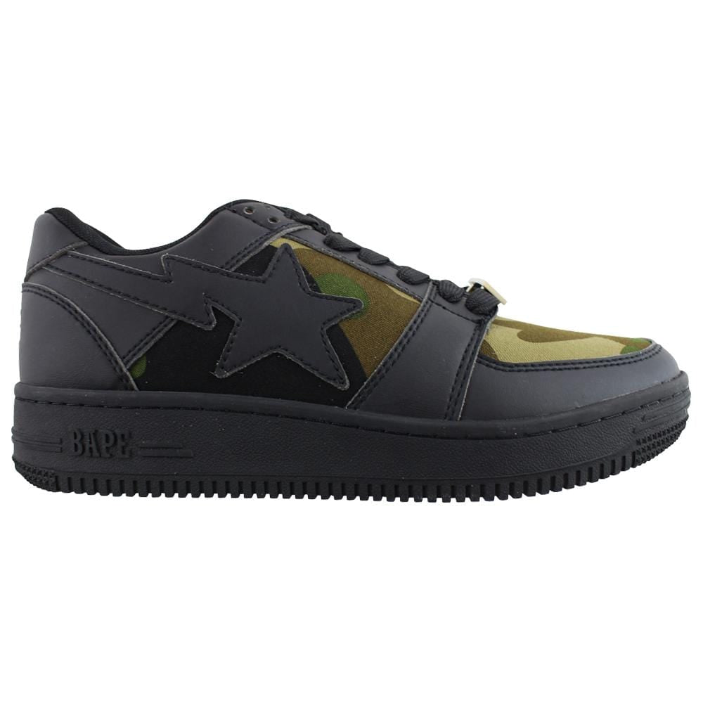 Bapesta 1st Green Camo Black - SaruGeneral