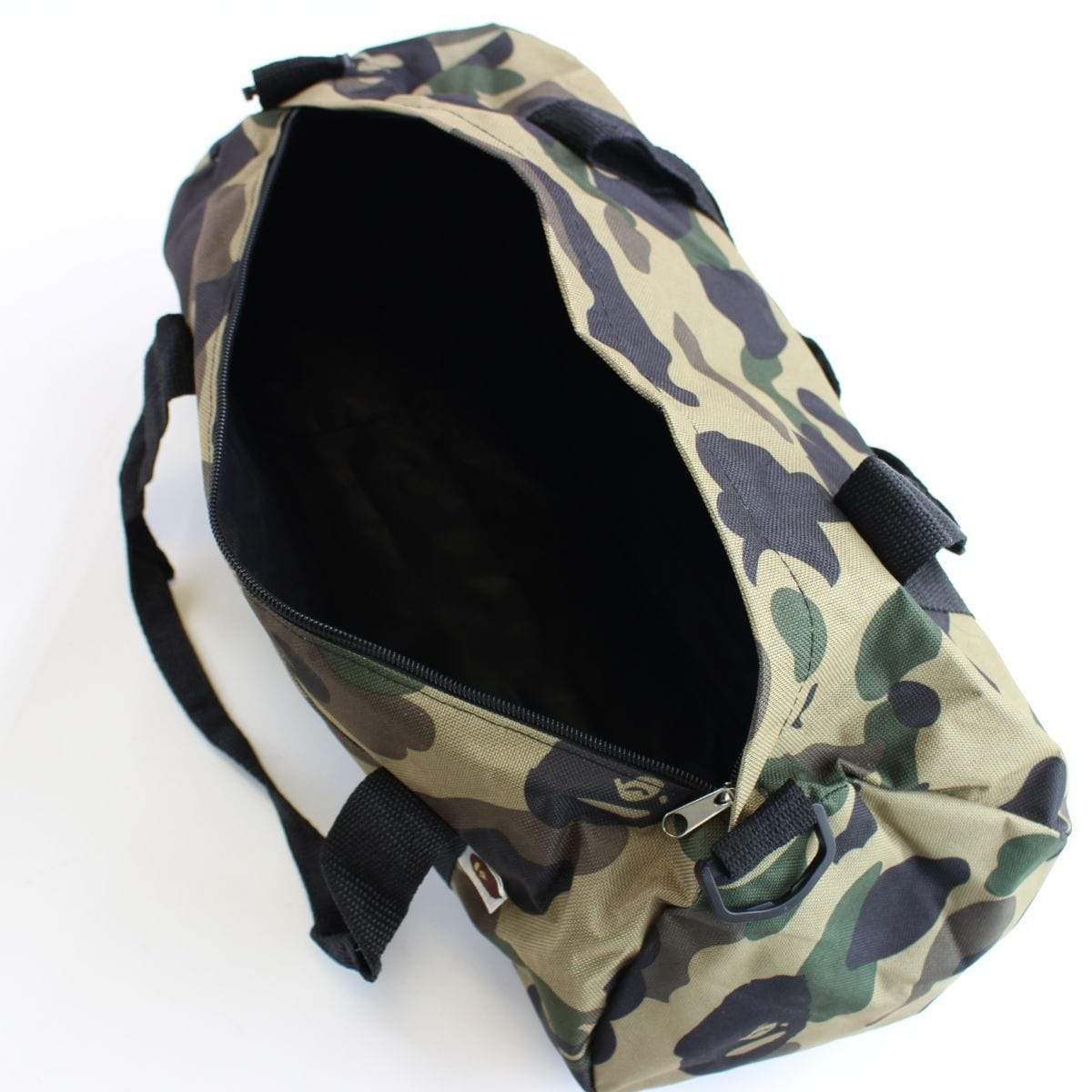 Bape 1st Green Camo Duffle Bag - SaruGeneral