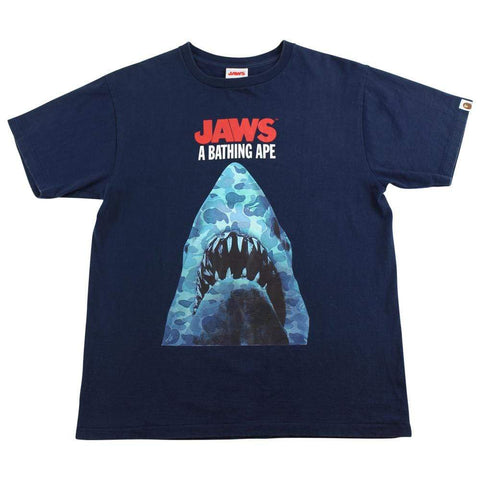 Bape x Jaws Tee Navy