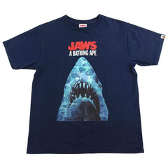 T-shirt Bape x Jaws bleu marine