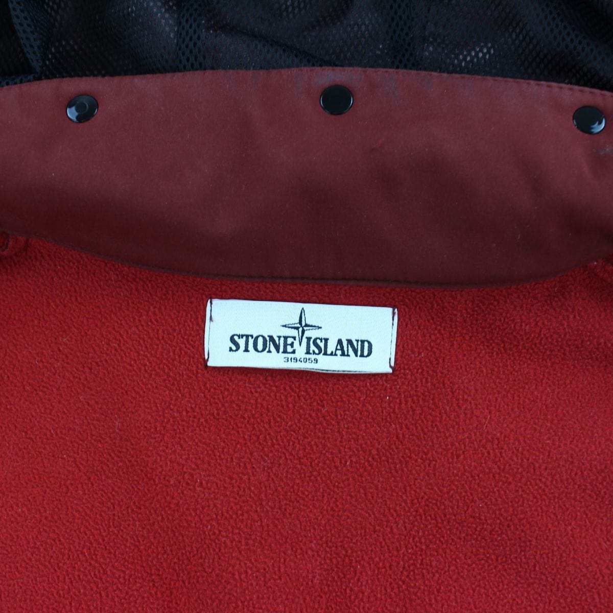 Stone Island AW 2011 fleece lined Jacket Burgundy - SaruGeneral
