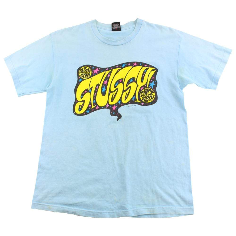 Stussy x Peter Bagge Since 1980 Graphic Tee Light Blue - SaruGeneral