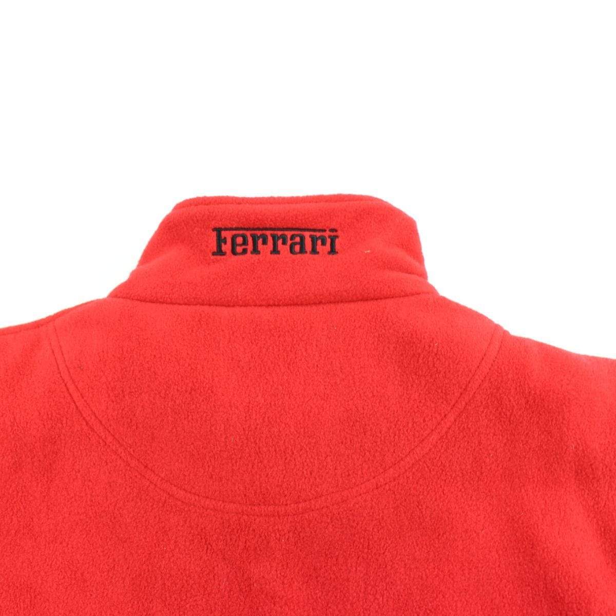 Ferrari Logo Fleece Red - SaruGeneral