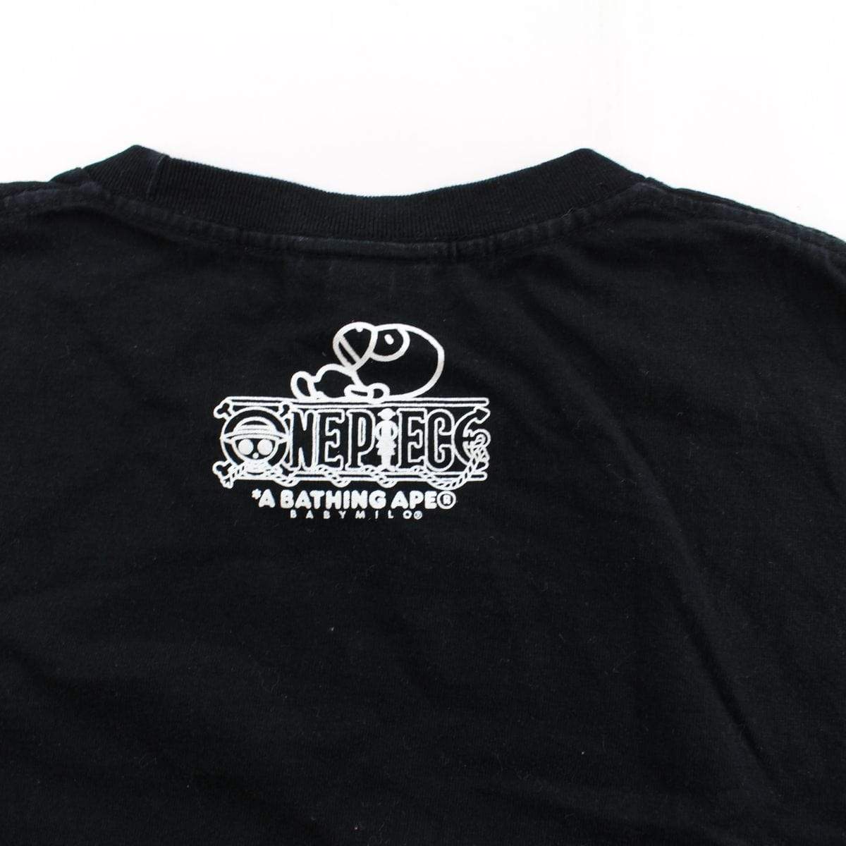Bape x One Piece Baby Milo Tee Black – SARUGENERAL