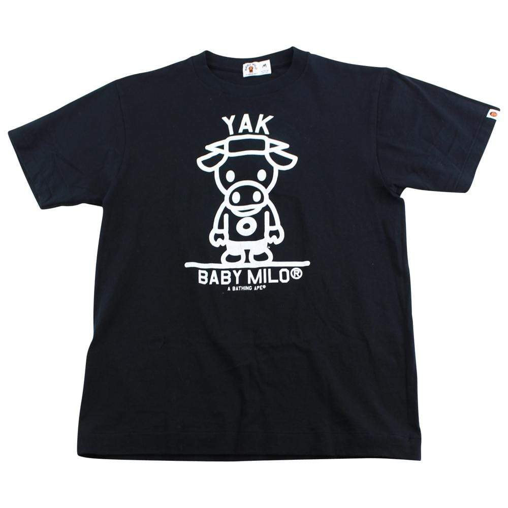 Bape Baby Milo Yak Tee Black - SaruGeneral