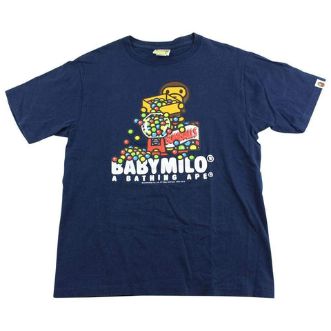 Bape Baby Milo Gumballs Tee Navy