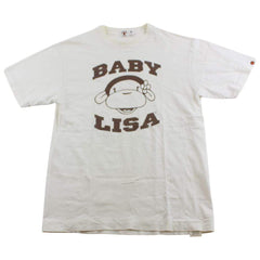 T-shirt Bape Brown Baby Lisa blanc