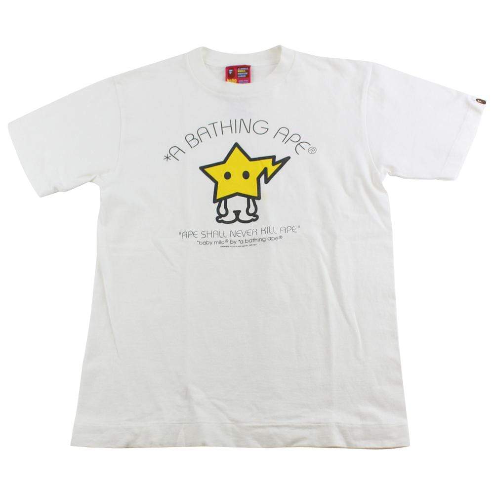 Bape Sta Figure Tee White - SaruGeneral