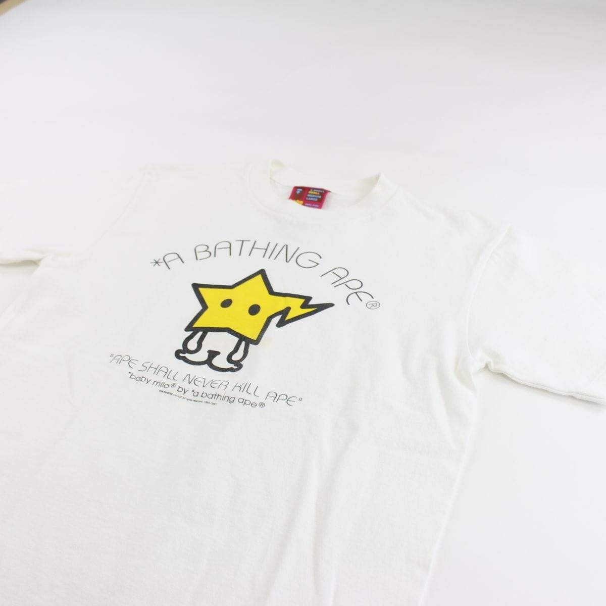 Bape Sta Figure Tee White - SaruGeneral