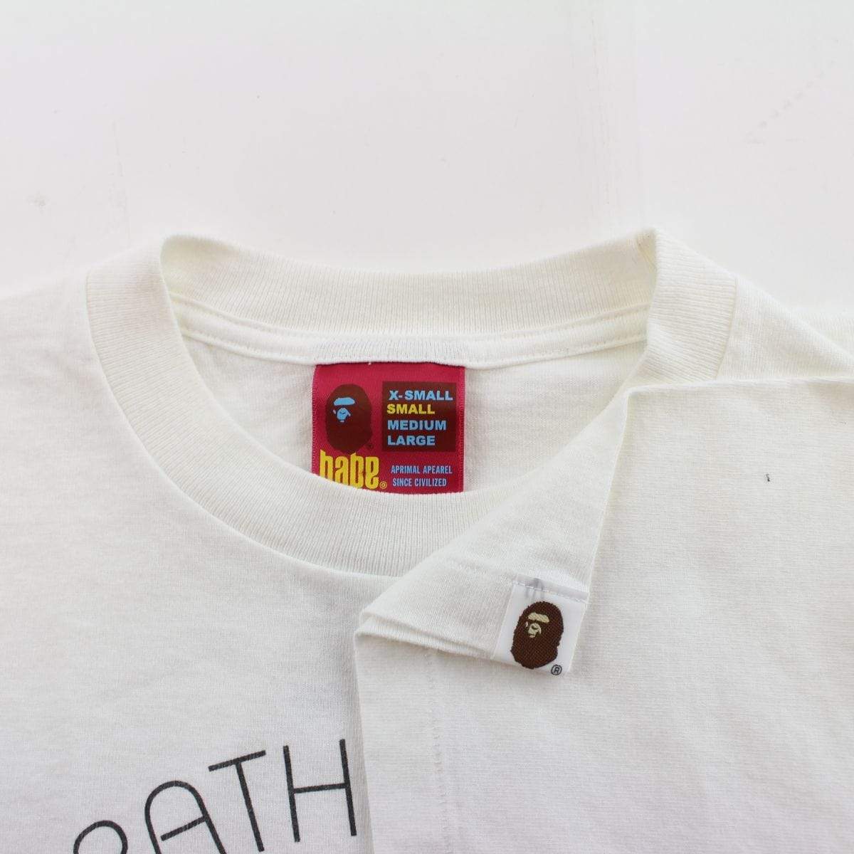 Bape Sta Figure Tee White - SaruGeneral