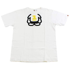 bape milo no1 tee tee white